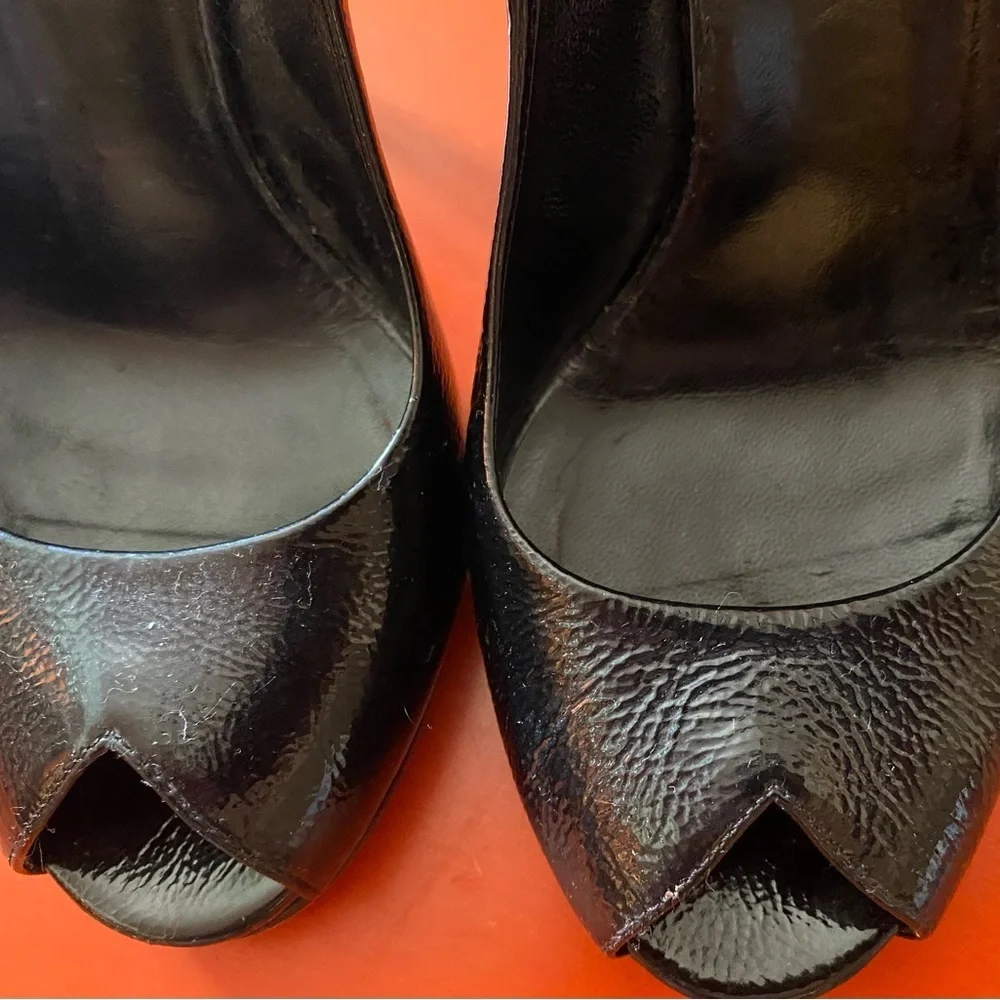 Gucci Horsebit Accent Patent leather Heels - Picture 2 of 10